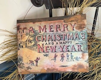 Christmas~pictures~colonial~Christmas~ primitive Christmas~Homestead Christmas~old fashioned Christmas~ early look Christmas picture 8x10