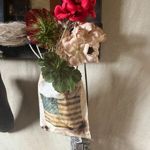 Primitive Early Look Grubby Geraniums~ Primitive Summer Flowers ...
