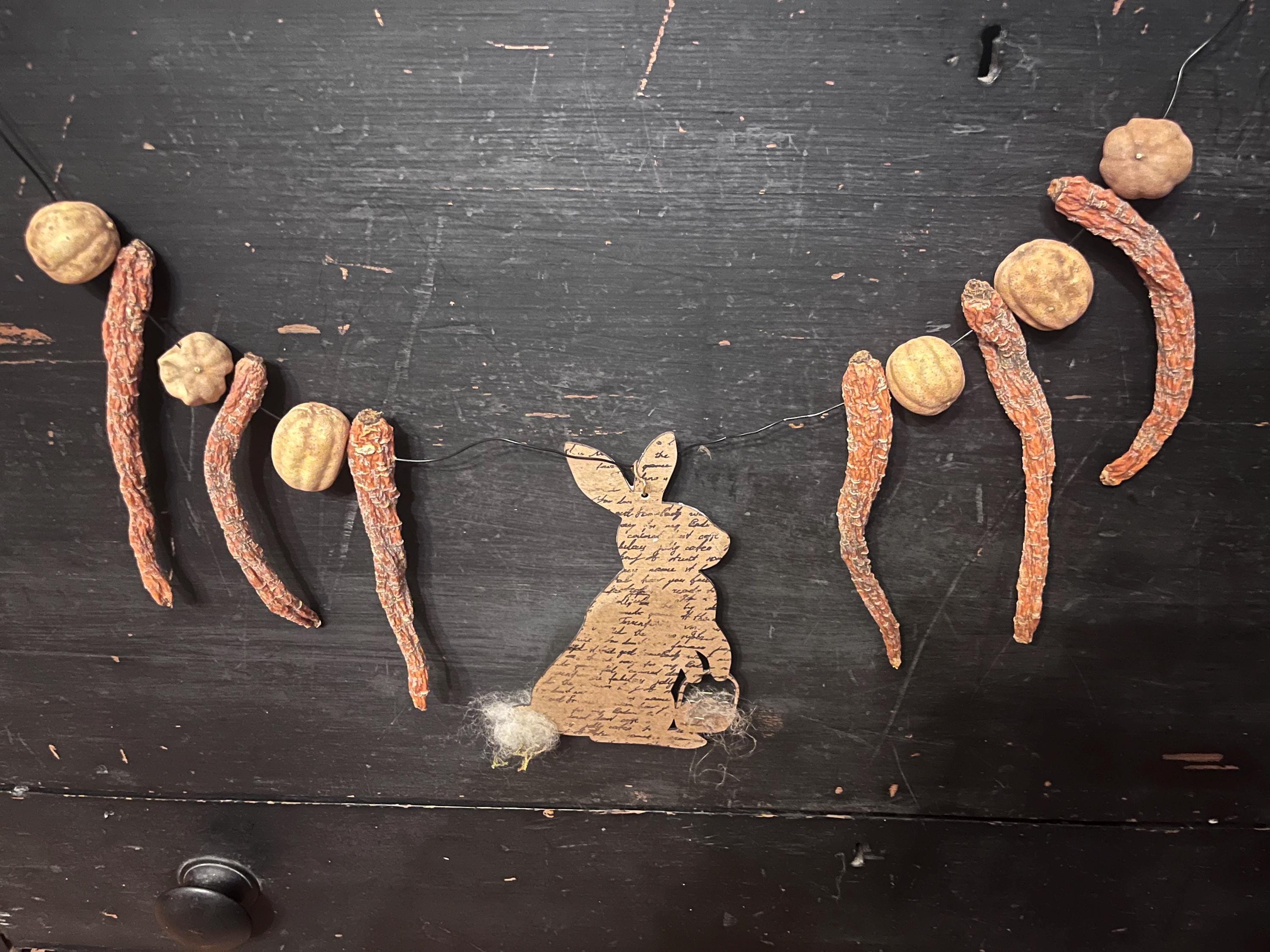 Primitive Rabbit Spring Primitive-spring Garlands Rabbits-primitive Sheep-early Look Spring ...