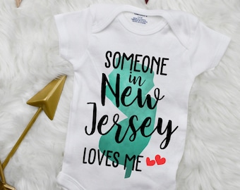 My Mimi in New Jersey Loves Me Toddler//Kids Long Sleeve T-Shirt