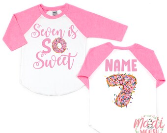 birthday girl shirt size 7