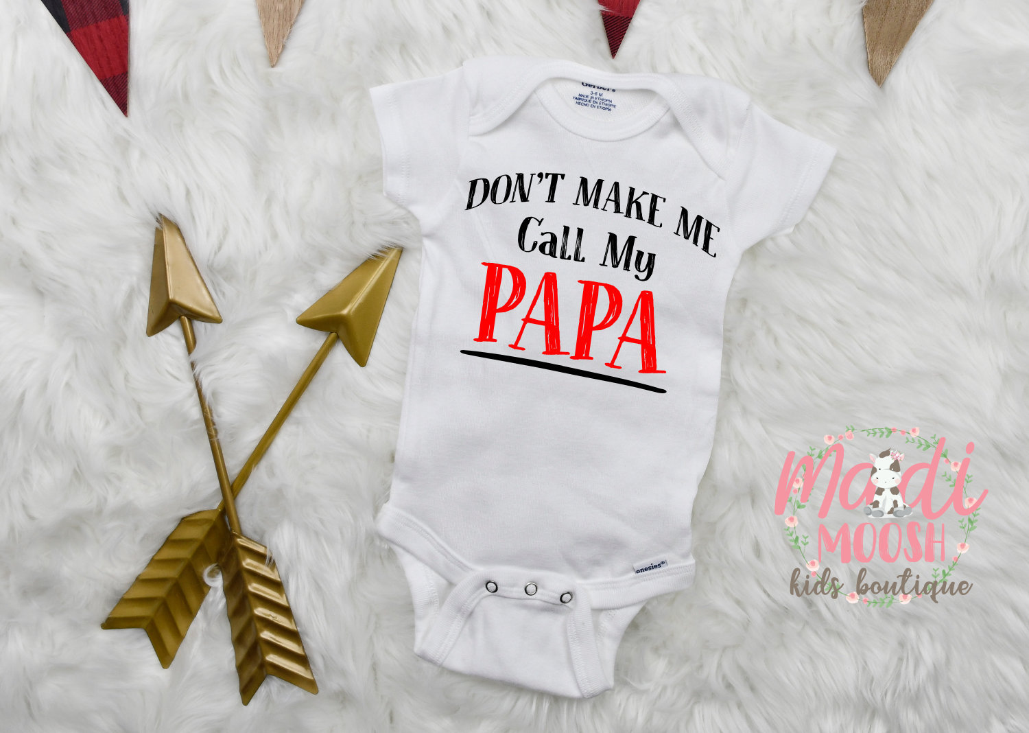 Don't Make Me Call My Grandpa Newborn Rompers Baby Girls Boys Clothes Short Sleeve D-Blue