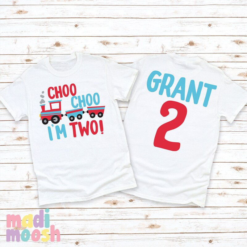 Squiggles Choo Choo Train Tee