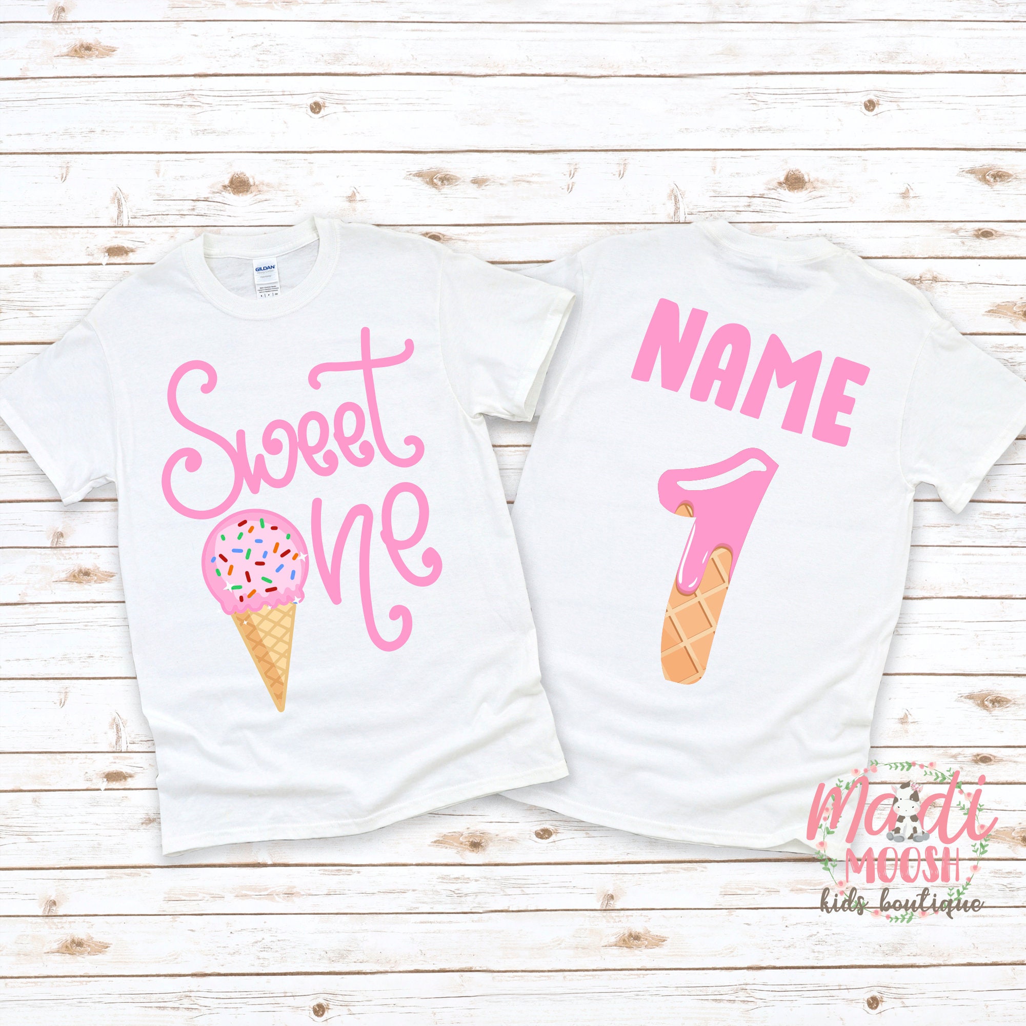 Sweet one store birthday shirt