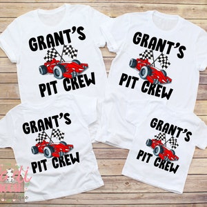 Family Two Fast Birthday Shirts, Pit Crew Family Shirts, Family Birthday Shirts, Racecar Family Birthday Shirts, Mom and Dad Pit Crew Shirts