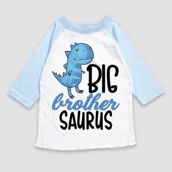 Big Brother Saurus Dinosaur Shirt | Brother Shirt | Big Brother Shirt | Sibling Shirt | T Rex Dino Shirt | TRex Brother Shirt | Kids Shirt