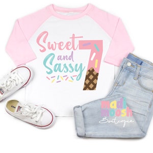 Sweet And Sassy Ice Cream T-Shirt Trendy Graphic Tee