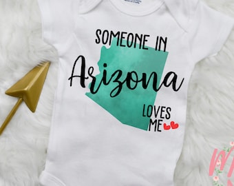 Tenacitee Babys Living in Arizona Louisiana Roots Shirt 