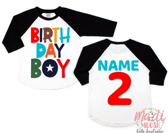 Birthday Boy Shirt | Boy's Birthday Shirt | ANY AGE Birthday Shirt | 2nd Birthday Shirt | Cool Birthday Shirt | Birthday Boy Shirt