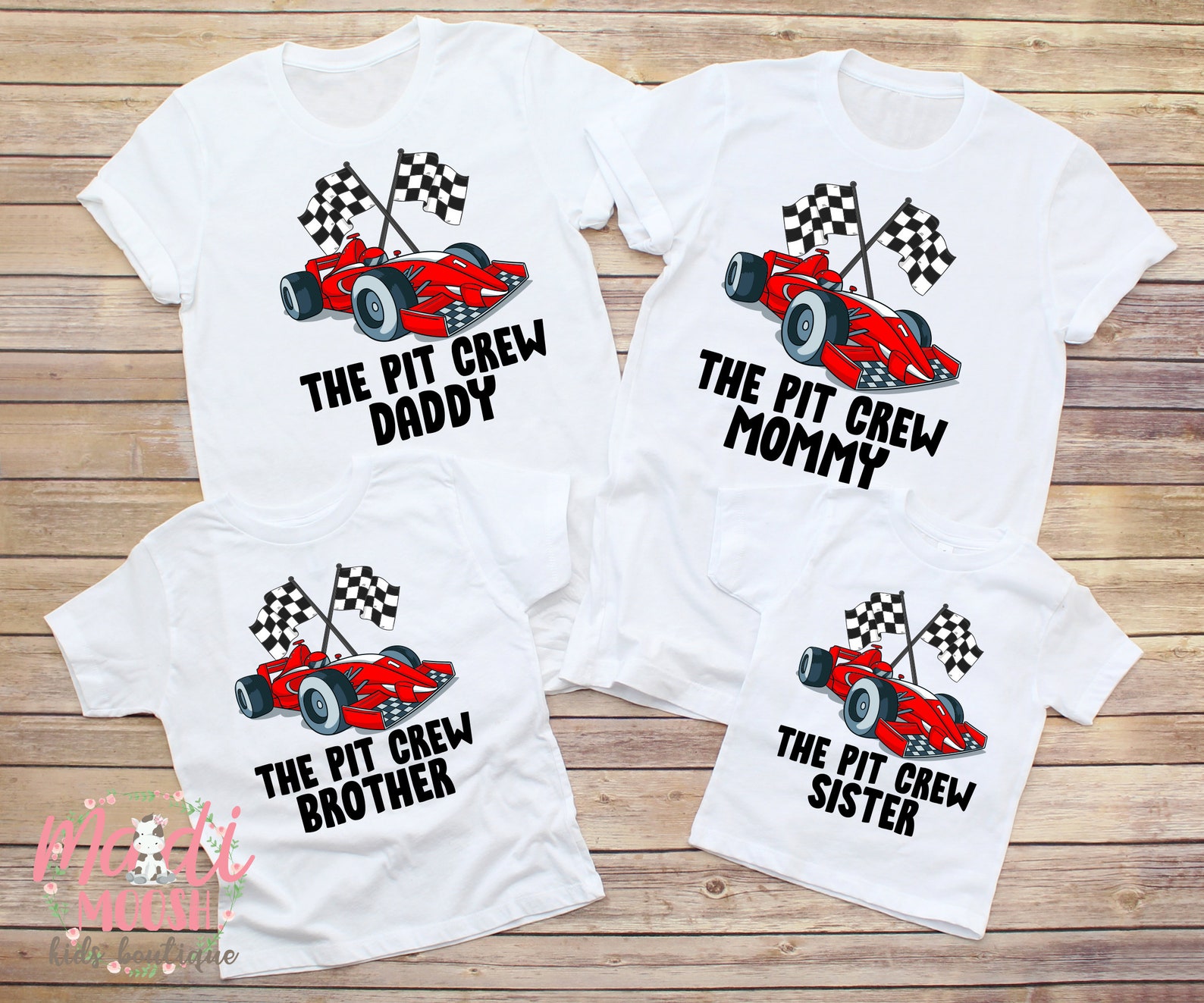 Two Fast Family Birthday Shirts Pit Crew Family Shirts | Etsy