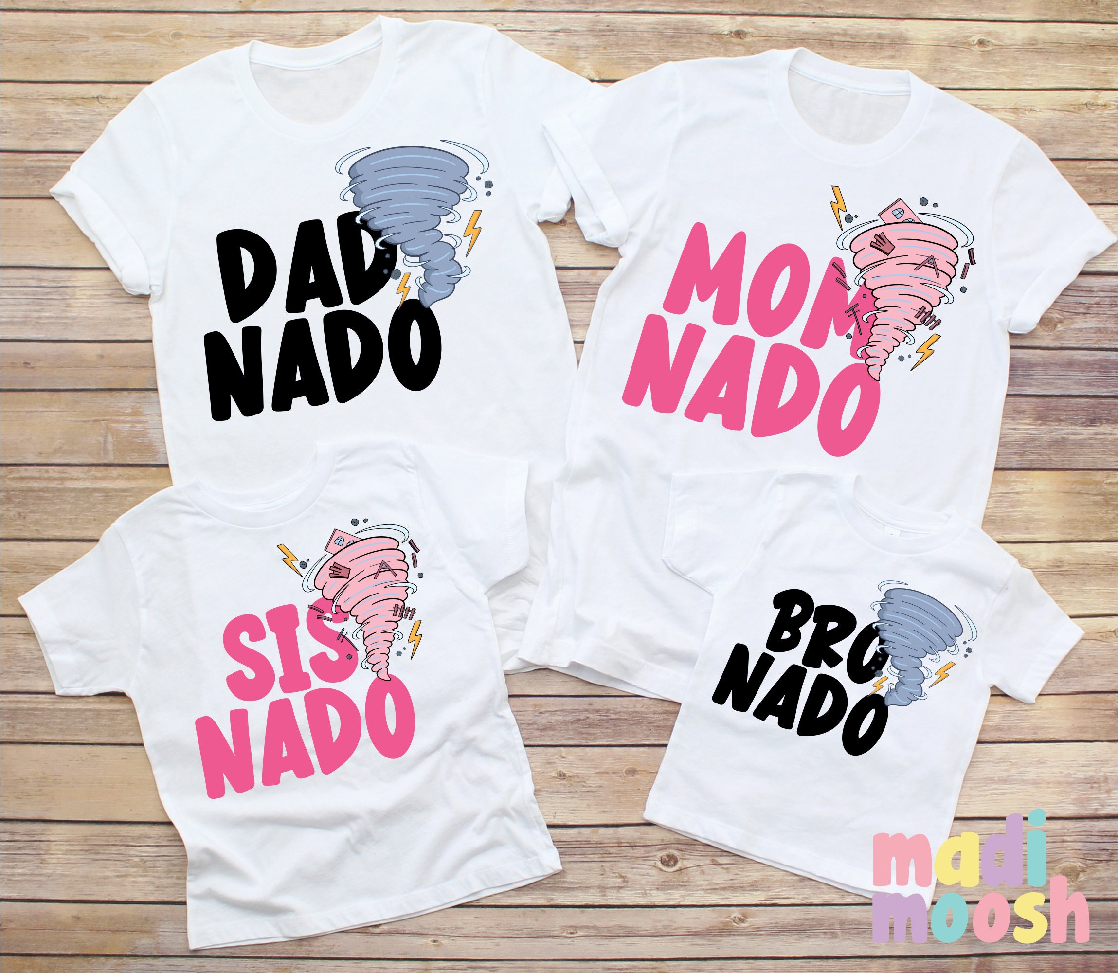 Tornado Family Birthday Shirts: Matching Birthday Tees - Etsy