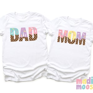 Ice Cream Family Birthday Shirts | Sprinkles Birthday Shirts | Mom And Dad Ice Cream Birthday Party Shirts | Sweet Birthday Tees