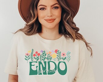 ENDO Survivor T-Shirt, Endometriosis Gift, Chronic Illness Awareness, Invisible Illness Shirt, Laparoscopy Surgery, Endometriosis Awareness