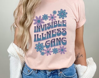 Invisible Illness Gang T-Shirt, Immune System Shirt, Autoimmune Disease Warrior Tee, Autoimmune Awareness Gift, POTS Endo Arthiritis Lupus