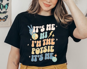 It's Me Hi I'm The Potsie T-Shirt, POTS Syndrome Awareness Funny Era Tour Tee, Postural Tachycardia Warrior, Long Covid Chronic Illness Gift