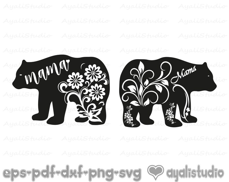 Free Free Mom Bear Svg 856 SVG PNG EPS DXF File