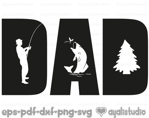 Download Dad Fathers Day Dad Fishing Svg