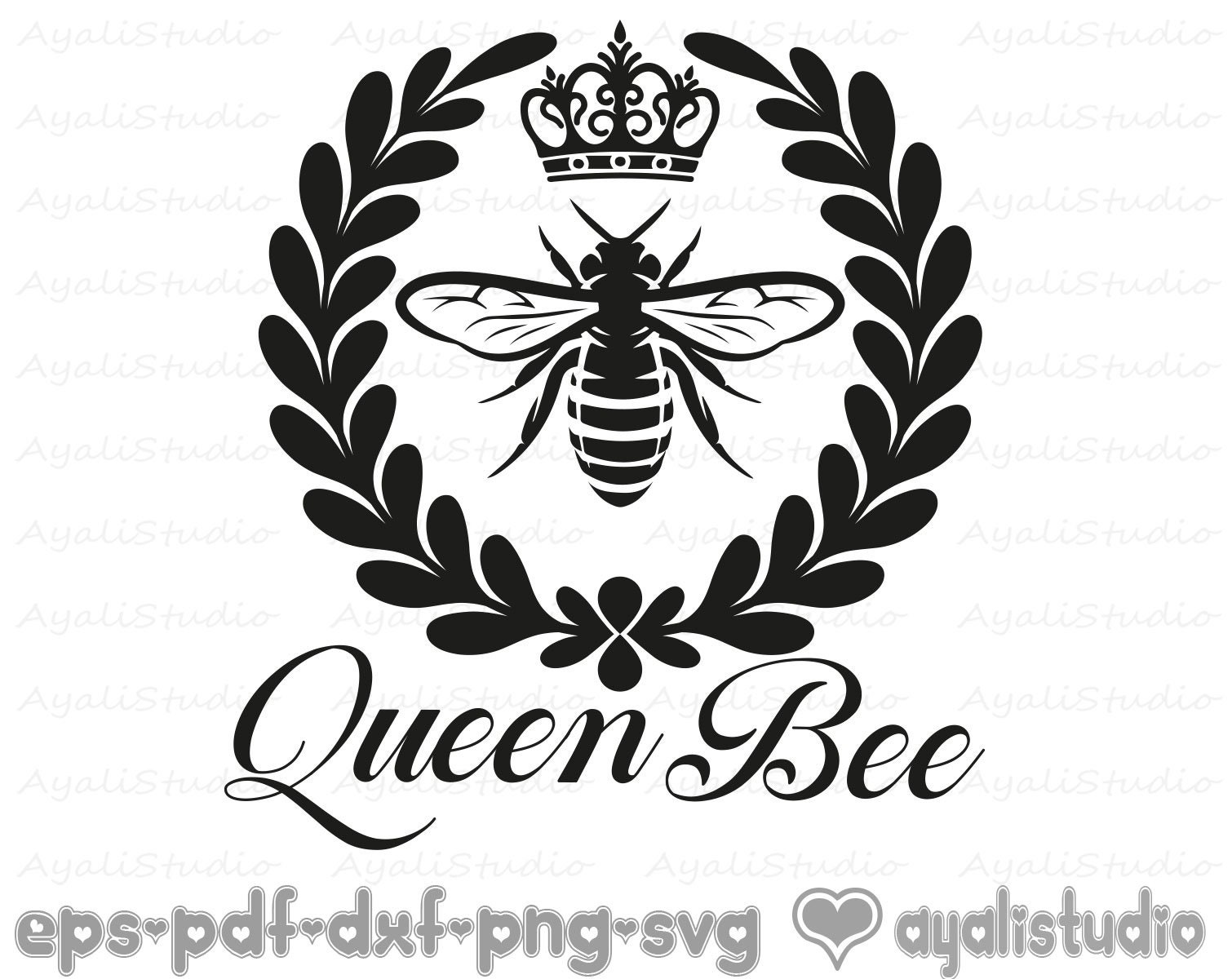 Free 216 Crown Queen Bee Svg Free Svg Png Eps Dxf File