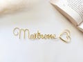 Customizable bookmark - Heart product logo