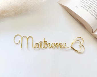 Customizable bookmark - Heart