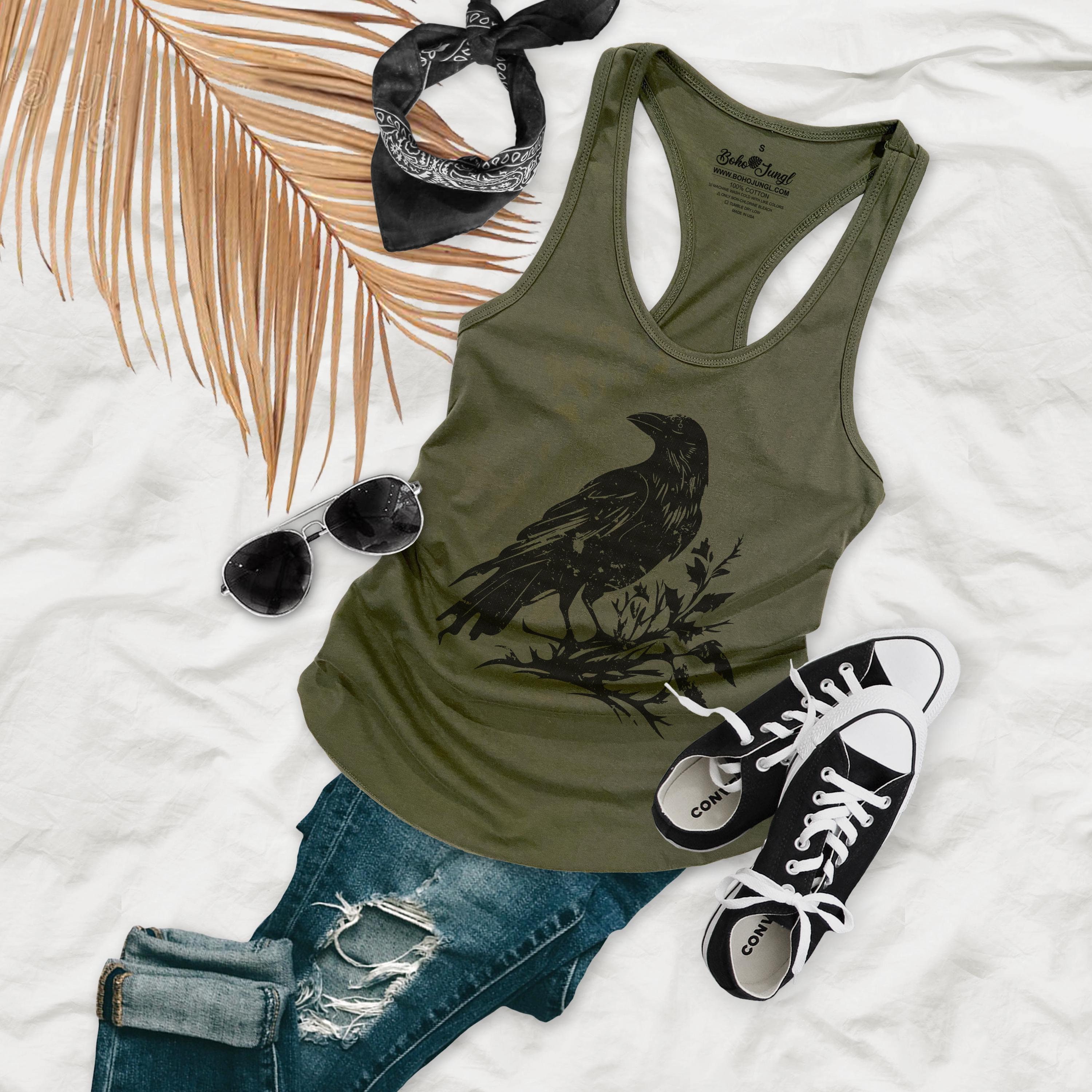 Women's Grey Leopard Print Tank Top Punk Gothic Animal Print - Made In The UK - Foto 7