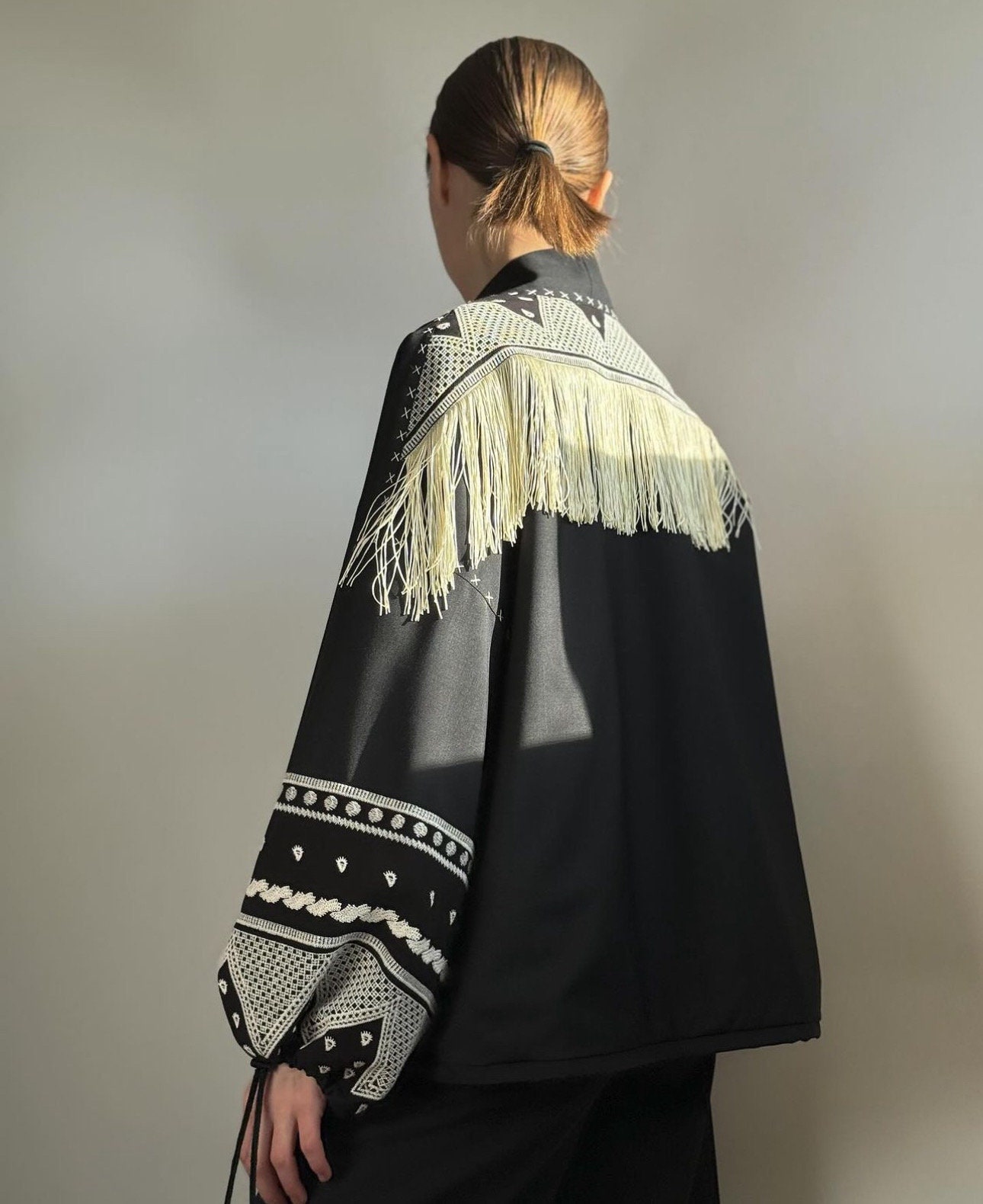 Ethnic cape jacket online