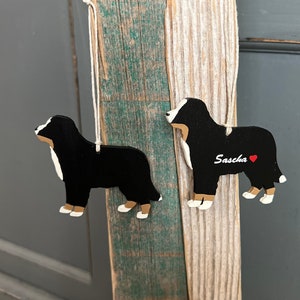 Bernese Mountain dog ornament, Swiss Mountain dog ornament, Memory gift, Memory ornament - Great gift for any dog lover