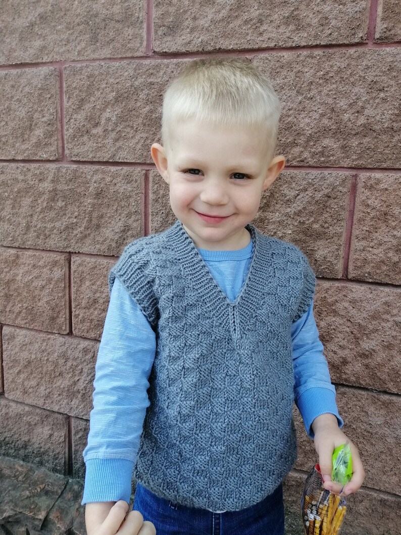 Vest Knitting Patterns Knit Vest Pattern Children S Vest Pdf Knitting Pattern Easy Knitting Beginners Pattern Beginners Pattern