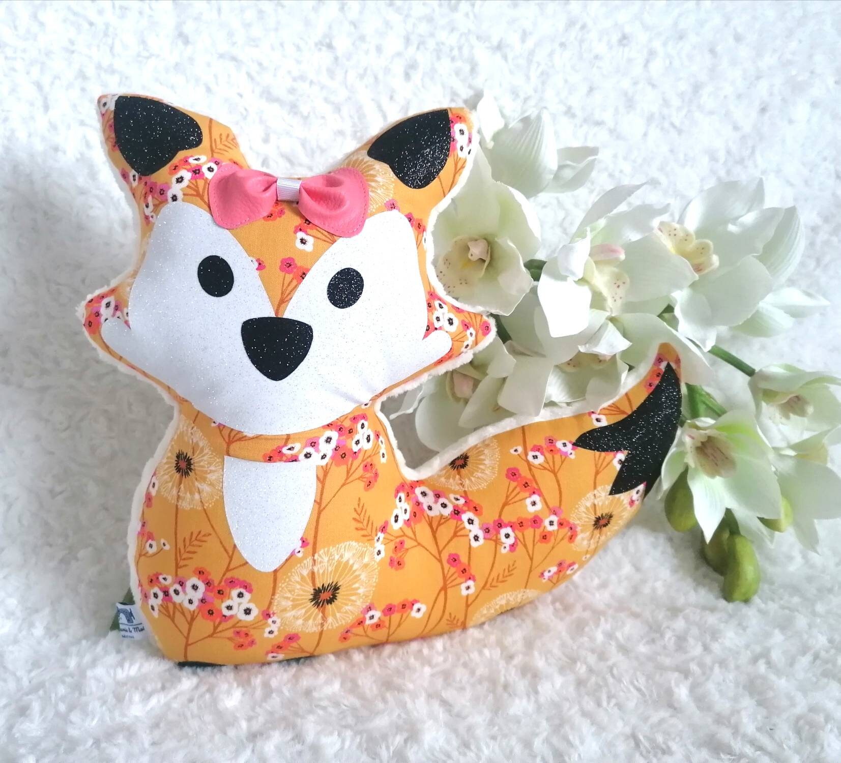 Coussin Décoratif Madame Renarde