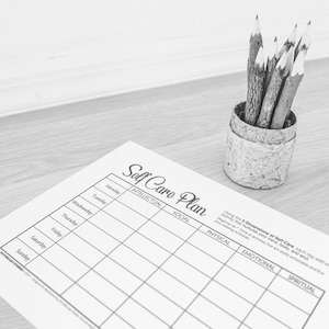 Self Care Plan