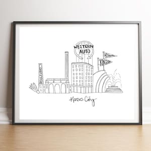 Kansas City Art Print | KCMO | KCKS | Missouri