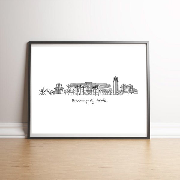 University of Florida UF Art Print | Gainesville