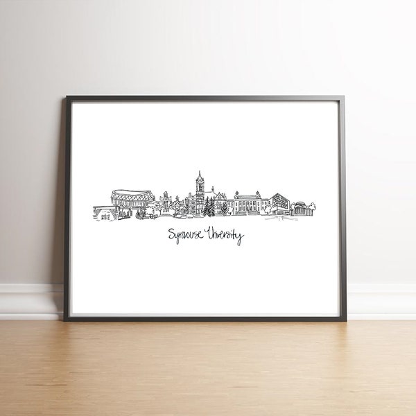 Syracuse University Art Print | Syracuse, NY | New York