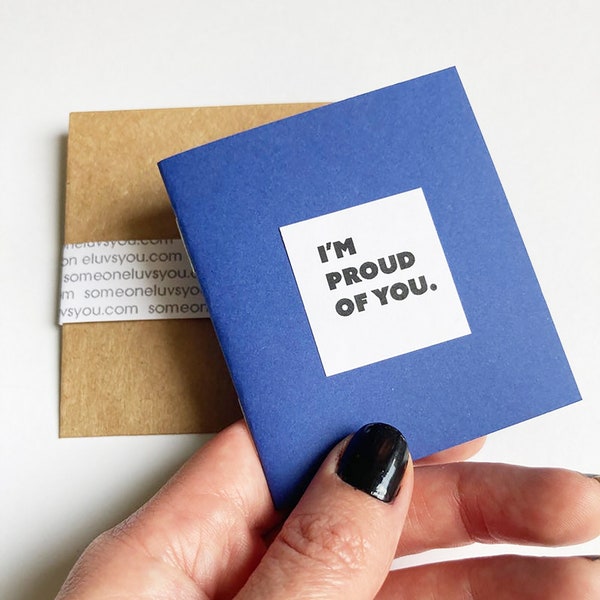 Proud Card Proud of You Card for Kids - Etsy