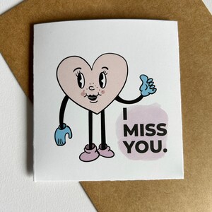Te extraño • Eres mi persona • Relación a larga distancia • Te extraño • Carta de amor • Tarjeta personalizada • Escrita a mano • Para él • Corazón • LDR