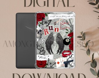 Donkerder romantiek / Kindle-inzetstuk / doorzichtige hoes