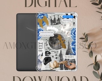 Inspirado en la Academia del Zodiaco / Inserto para Kindle / Estuche transparente