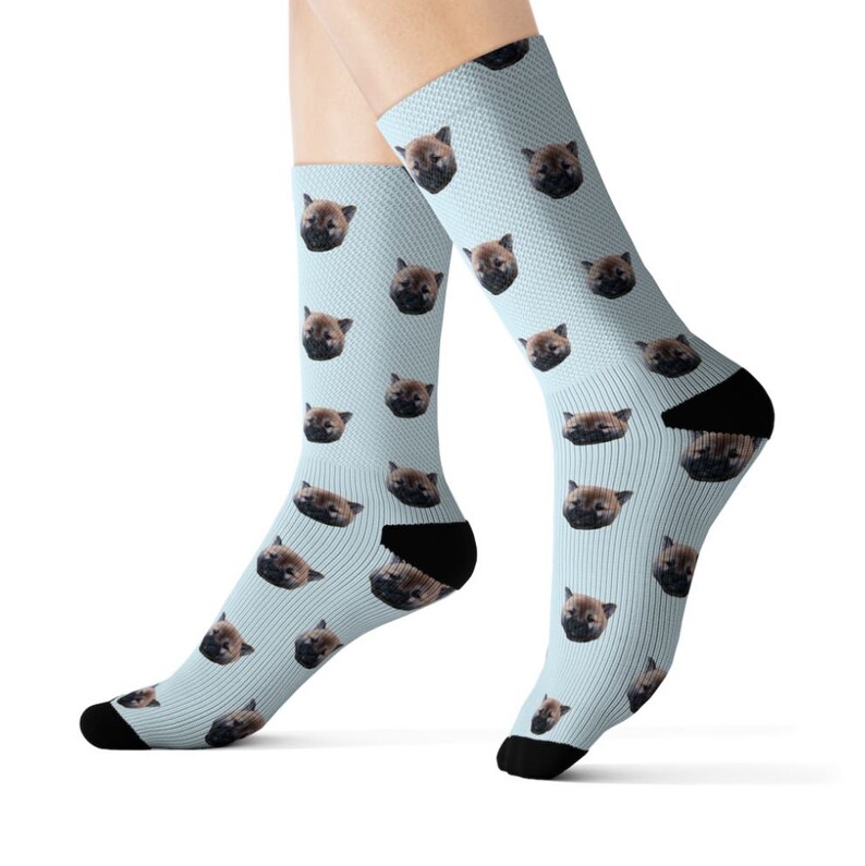 Custom Dog Face Socksphoto Socks Custom Socks Put Your Face Etsy