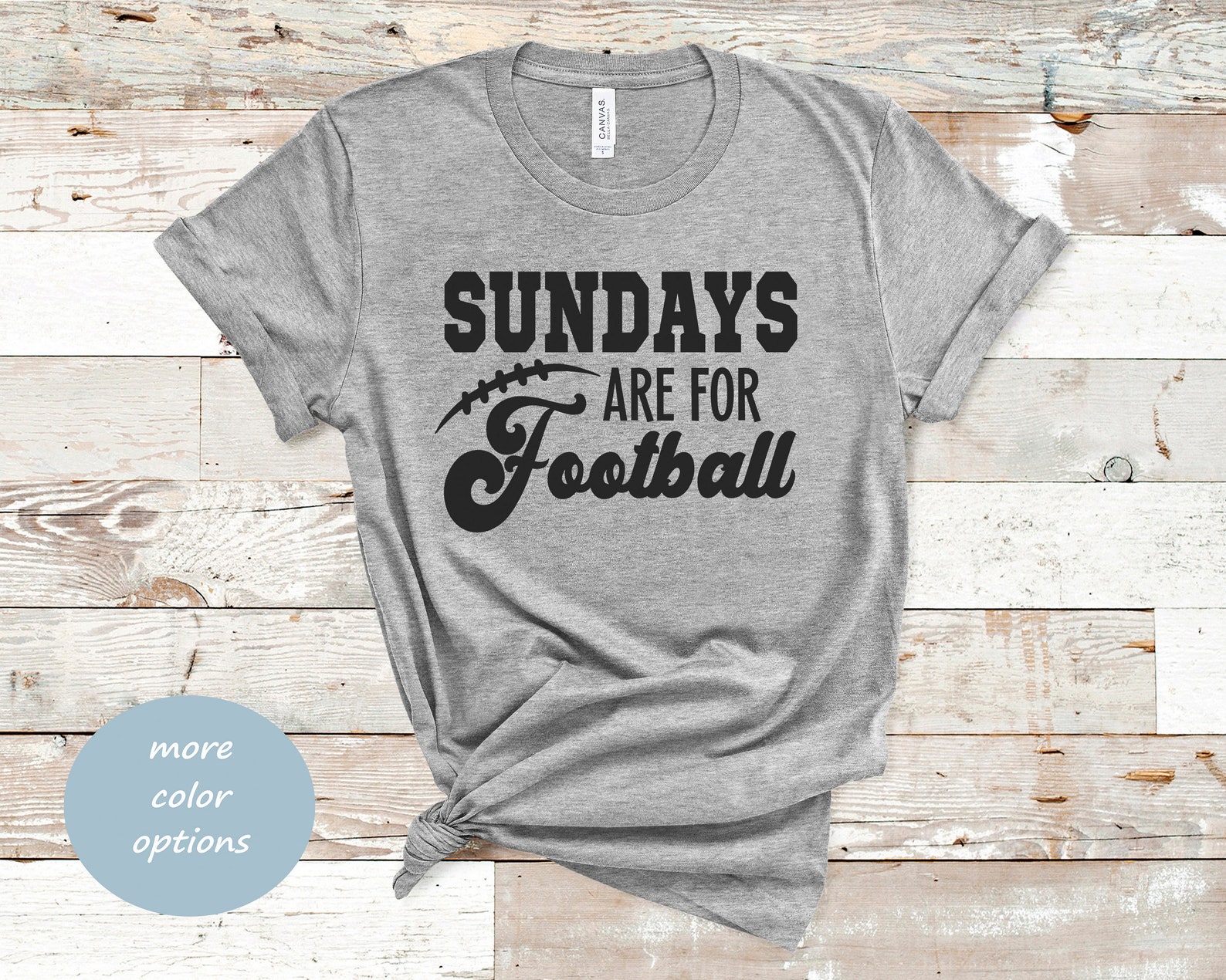Sundays Are For Football Shirt Football Game Day Shirt | Etsy