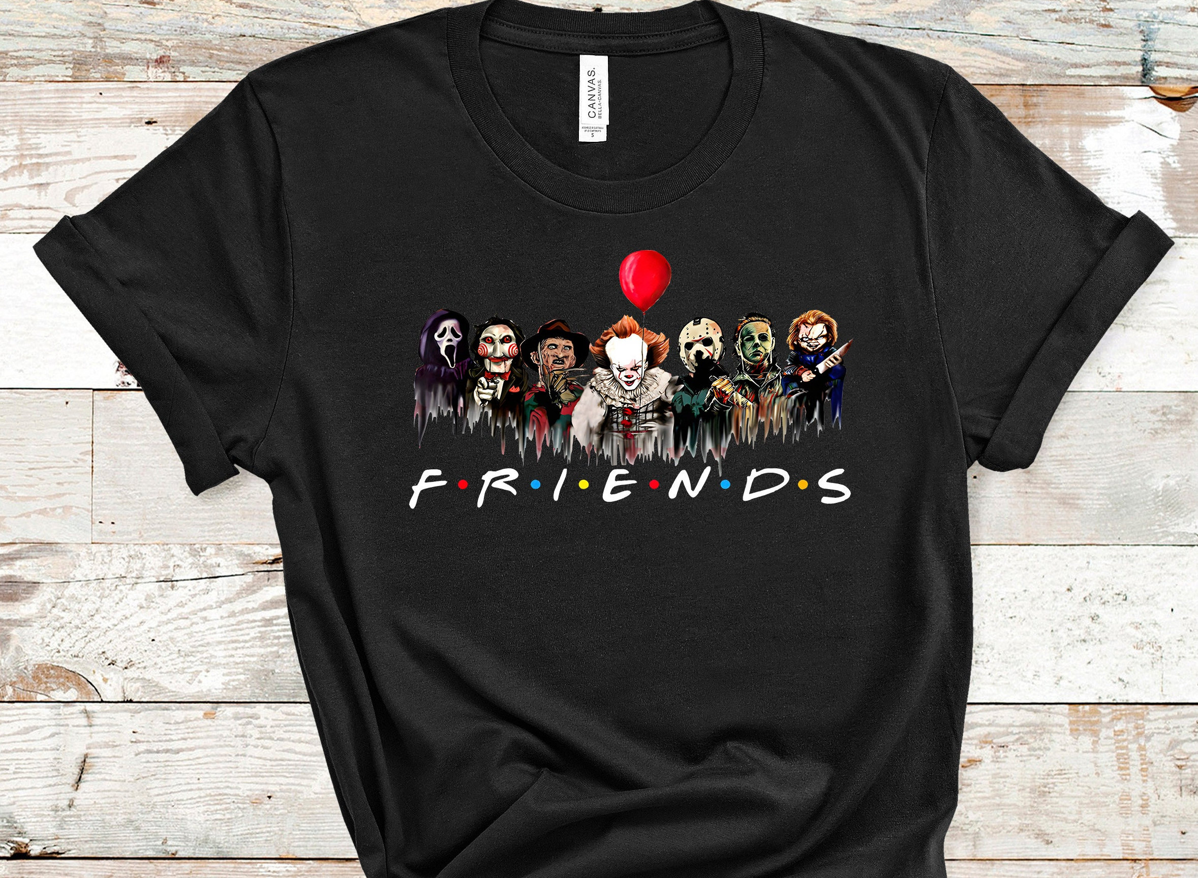 Horror T Shirt Etsy
