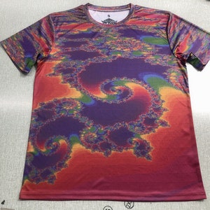 Thomas Lyttle Fractal Coast Blotter art shirt  *IN STOCK*