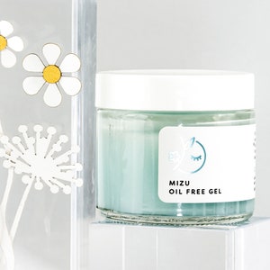 Blue Tansy Oil Free Anti Acne Gel - Niacinamide Exfoliating Hyaluronic Acid Moisturizing Gel for Oily Skin