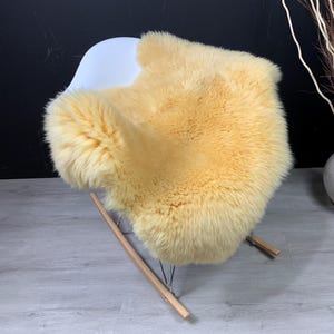Medizinische echte natürliche Schaffell Baby Kinder Unterlage Bett Pad Matte Autositz
