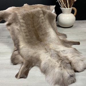 Genuine Scandinavian Reindeer Hide Nordic Home Decor