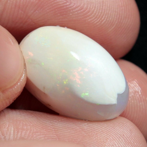 11.4 ct Ethiopian Welo Contra Luz Opal Rub - Colorful opal from Ethiopia