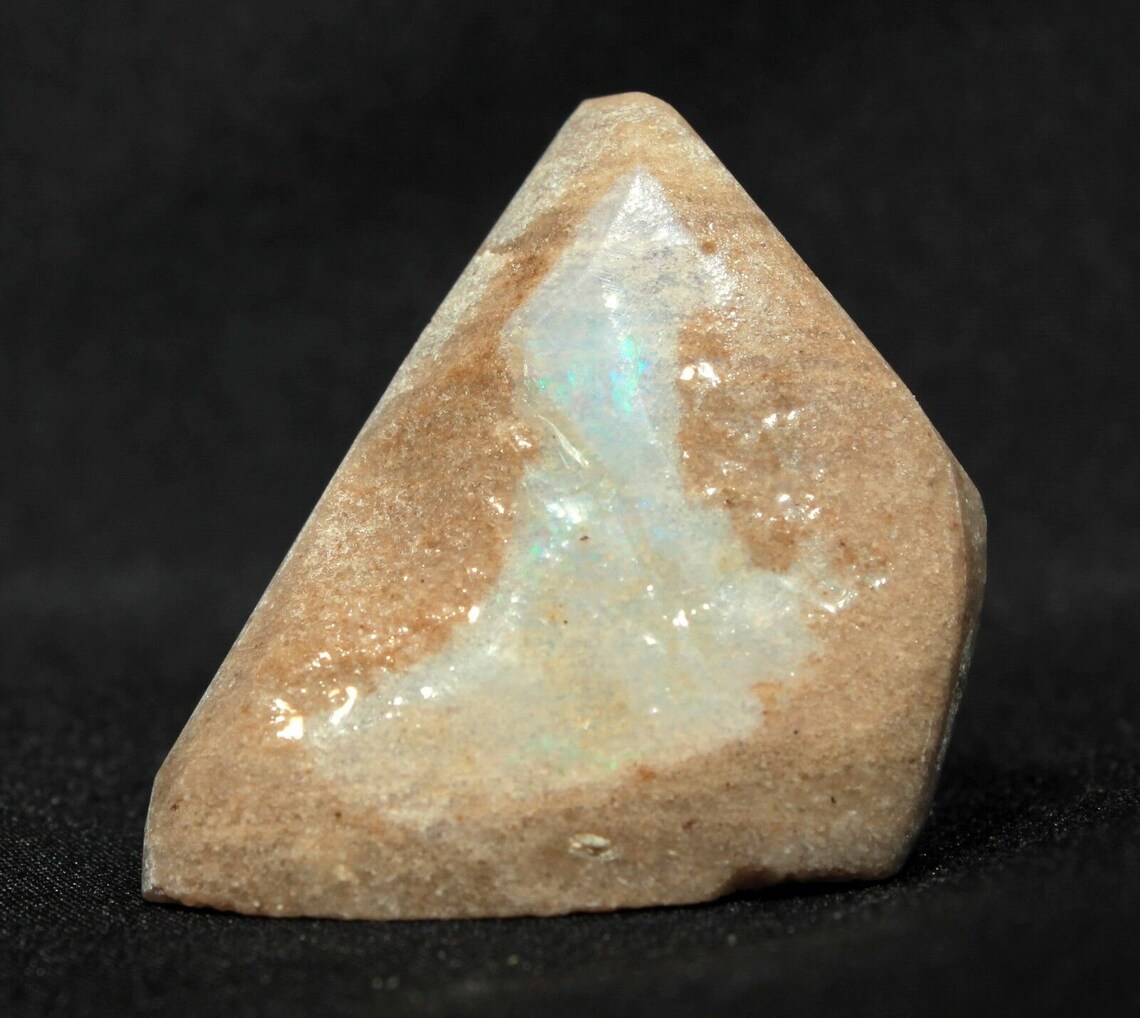 Painted Lady Opal on matrix Andamooka Opal Fields Australia Etsy