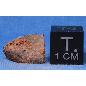 0.93 gram SaU 565 Meteorite Slice - LL3 - Found 2011 in Oman