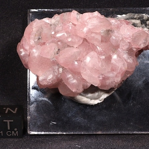 5 cm Classic Pink Colbaltoan Smithsonite Crystal Cluster from Tsumeb, Namibia