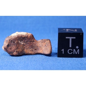 3.1 gram Agoudal Individual Meteorite - Iron, IIAB - Found 2000 in Morocco