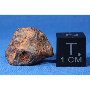 3.9 gram Agoudal Individual Meteorite - Iron, IIAB - Found 2000 in Morocco